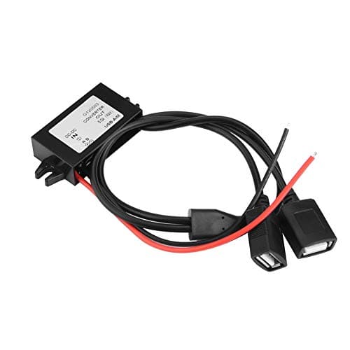 Image of DC DC 12V to 5V 3A Dual USB Step Down Converter Power Supply Module for LED Screen Automotive GPS Navigation MP3 MP4 Car DVD Audio Electronic Dog