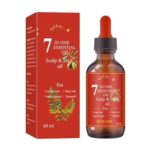 Image of Scalp And Hair Oil - primme Qualiity Duual Blends, Smmooth Surrface Thinning Serums, Fast Absorption Nourishing Drops, Reducing Breakage Split Ends Repairing - For Womens Men Dry Scalps Daily