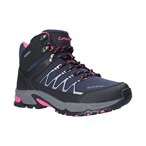 Image of Cotswold Abbeydale Mid Hiker Female Navy/Black/Fuchsia Size 5