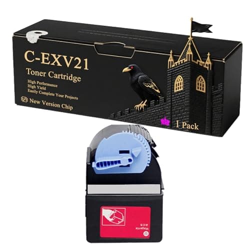 Image of C-EXV21 Toner Cartridge Compatible for Canon iR ADVANCE C3580 iRC3580i iRC3580Ne iRC3880 iRC3880i Printers, With Chip, 20000 Pages, Vibrant Colours (1 Pack Magenta)