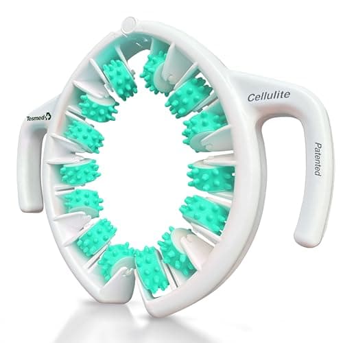 Image of TESMED Cellulite Manual Patented Anti-Cellulite Massager – Anti-Cellulite Massager and Skin-Firming Device for Legs, Buttocks and Thighs – Made in Italy