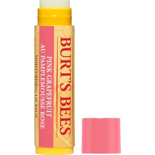 Image of Burt's Bees 100% Natural Moisturizing Lip Balm, Pink Grapefruit, 4.2 g