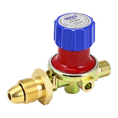 Image of LPG Propane Gas Bottle Adjustable Regulator 0.5 to 4 Bar for Gas Torches, Calor Gas Bottles & Hoses Welding Accessories