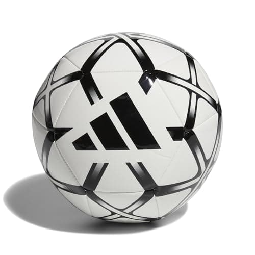 Image of adidas Unisex Starlancer Club Ball, white/black, 5