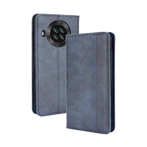 Image of BellaCase Cubot Note 20/Note 20 Pro Case [Wallet Case] [Kickstand] [Card Slots] [Magnetic Flip Cover] Compatible with Cubot Note 20/Note 20 Pro Smartphone(Blue)