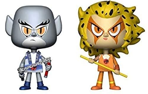 Image of Funko 24566 "Thundercats Panthro and Cheetara" Vinyl Figure, 4 Inch