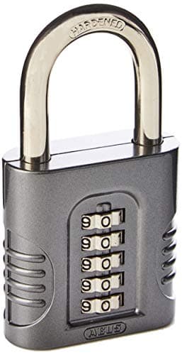 Image of Abus 158/65 B - Combination padlock 65mm 5 digits blister - Grey