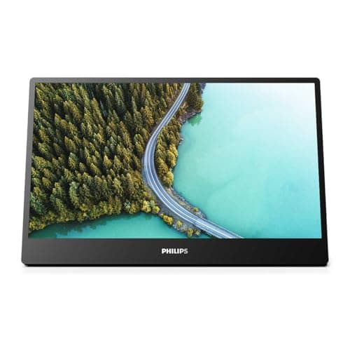Image of Philips 16B1P3302-3000 Series - LED monitor - 16" (15.6" viewable) - portable - 1920 x 1080 Full HD (1080p) @ 75 Hz - IPS - 250 cd/m² - 700:1-4 ms - USB-C - textured black