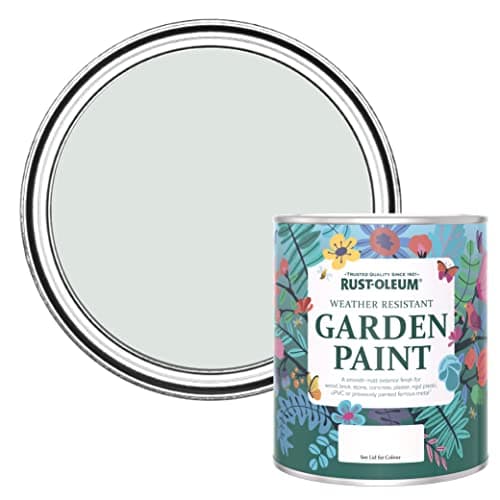 Image of Rust-Oleum Grey Mould Resistant Garden Paint in Matt Finish - Library Grey 750ml