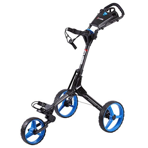 Image of SkyMax Cube Golf 3.0 Push Trolley 2019 Charcoal/Blue