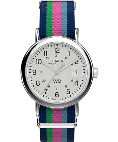 Image of Timex Women's Weekender 37mm Fabric Strap Watch TW2Y55300