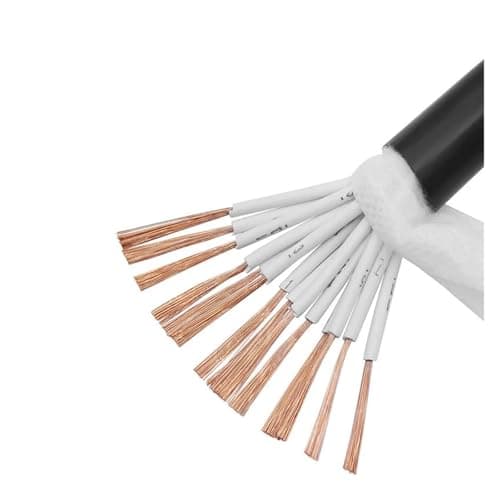 Image of Shielded Signal Control Cable RVV Shielded Monitoring Power Control Cable 14-50 Core 17-26 AWG 100m Pure Copper(14,24 AWG 100 meters)