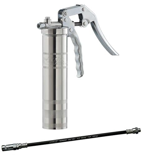 Image of Mato Lube-Shuttle® TG one-handed grease gun with connection thread M10 x 1, accessories: plastic hose PH-30C