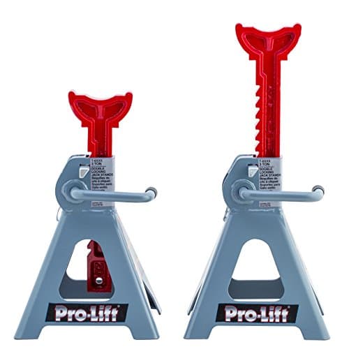 Image of Pro-Lift T-6903D Double Pin Axle Stand, Car Axle Stands, 3 Tonnes, 1 Pack,gray