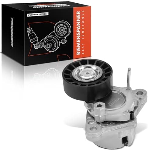 Image of Frankberg V-Ribbed Belt Tensioner Compatible with i20 GB 1.4CRDi 2015-2018 Tucson TL TLE 1.7CRDi 2015-2018 Sportage SL 1.7CRDi 2010-2018 Rio III UB 1.1CRDi 1.4CRDi 2011-2018 Replace# 252812A000