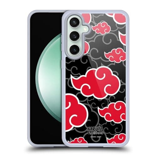 Image of Head Case Designs Officially Licensed Naruto Shippuden Akatsuki Iconic Gel Case [Military Grade Protection] Compatible with Samsung Galaxy S23 FE 5G and Compatible with MagSafe