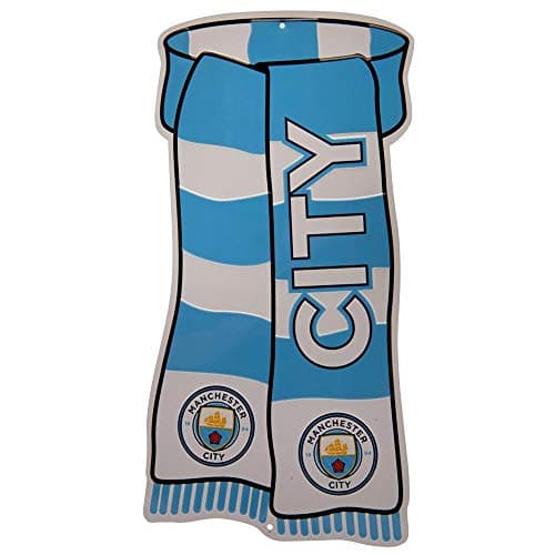 Image of Manchester City Show Your Colours Sign Pennants, Adults, Unisex, Multicoloured (Multicolour), One Size