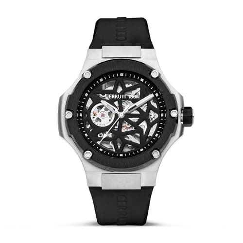 Image of Cerruti 1881 Lucardo Automatic Watch, Black, one size