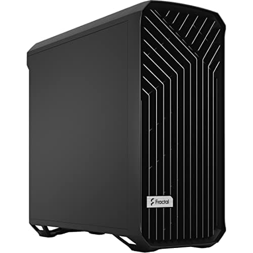 Image of Fractal Design Torrent E-ATX Case Black Solid High-Airflow Mid Tower for Optimal Cooling PC & Gaming