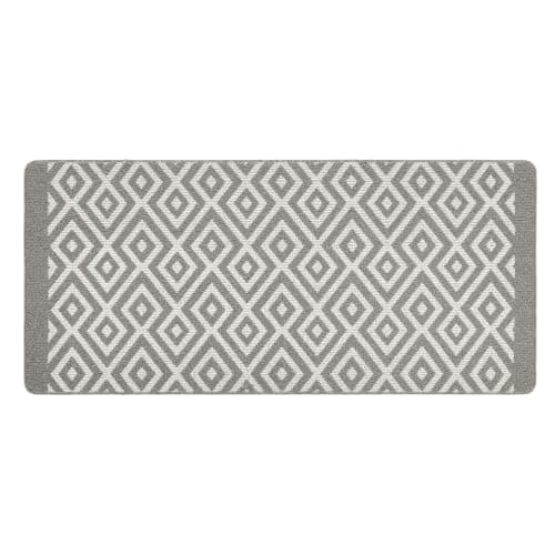 Image of My Stain Door Mat, Stain Resistant, Perfect for Indoor Use, Front Door, Entryway and Patio, Cosy Silver 67x150cm