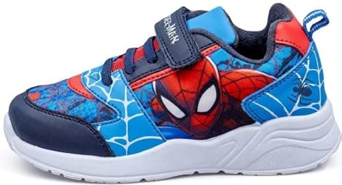Image of Marvel Boys Spider-Man Trainers, Blue, Size 8