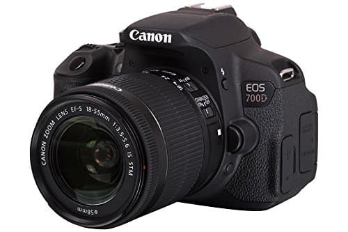 Image of Canon EOS 700D Digital SLR Camera - (EF-S 18-55mm f/3.5-5.6 IS STM Lens, 18MP, CMOS Sensor) 3 inch LCD