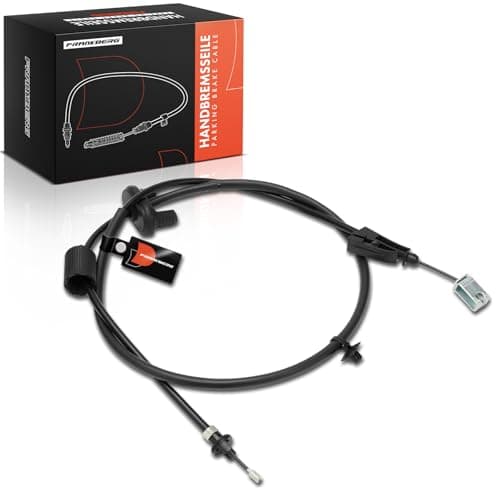 Image of Frankberg Handbrake Cable Front Axle Compatible with C4 Grand Picasso I UA 1.6L-2.0L 2006-2013 C4 Picasso I MPV UD 1.6L-2.0L 2006-2013 Replace# 19961