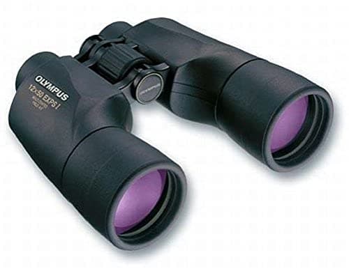 Image of Olympus 12x50 EXPS I Binoculars – High-Power 12x Magnification, 50mm Objective Lens, BaK-4 Prism, Multi-Coated Optics, Wide Field of View, Low Light Performance, Durable Non-Slip Grip