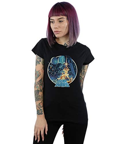 Image of Star Wars Women's Vintage Victory T-Shirt Black Large