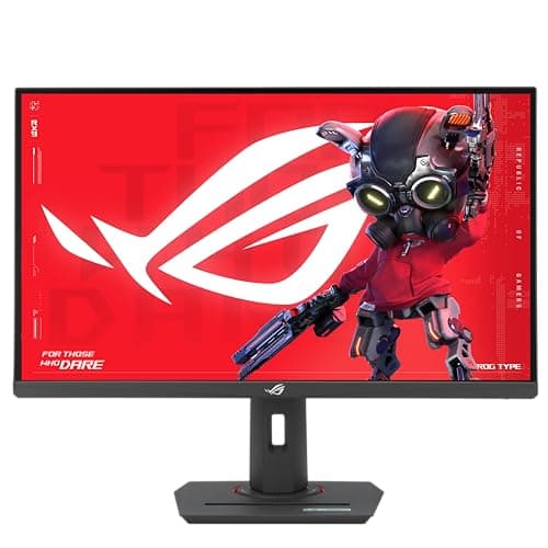 Image of ASUS ROG Strix XG27ACMS 27" HDR Fast IPS Gaming Monitor (2560 x 1440), 0.3ms Response Time, 320Hz, ELMB Sync, Compatible with G-Sync, USB Type-C, HDMI, DisplayPort, DisplayWidget Center, Black