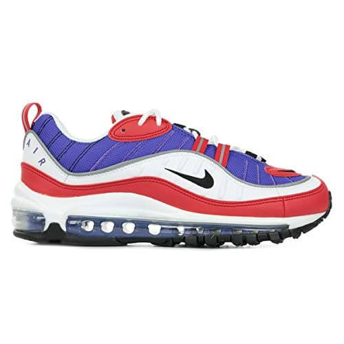 Image of Nike W Air Max 98, Women’s Running Shoes, Red (Psychic Purple/Black/Univ Red/White 501), 5 UK (38.5 EU)