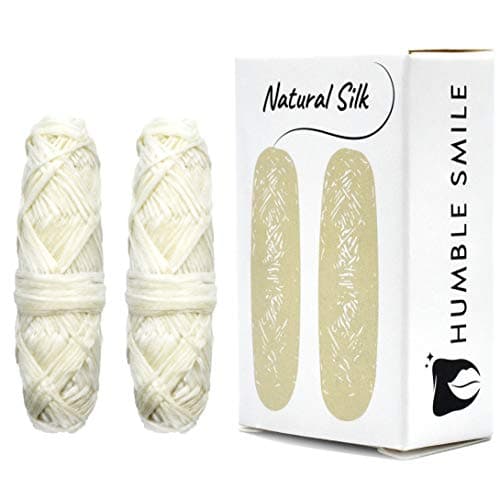 Image of Humble Smile Natural Silk Dental Floss Refill, Peppermint Flavor, 2x30 Meters