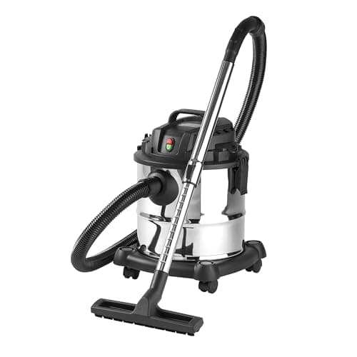 Image of Daewoo Wet & Dry Vacuum Cleaner – Powerful 1000W for Home, Garage & Workshop | Large 20L Tank, Blower Function, Washable Filter, Long 5.5m Cord.