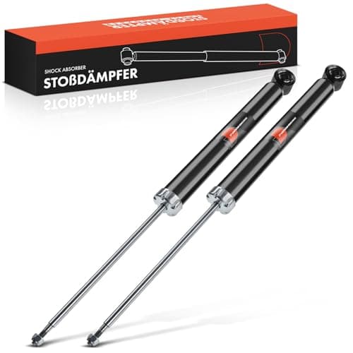 Image of Frankberg 2x Shock Absorber Strut Rear Left Right 665mm Gas pressure Compatible with A4 Avant 8K5 A6 Avant 4G5 4GD A4 8K2 Replace# 8T0513035M, 8T0513035L