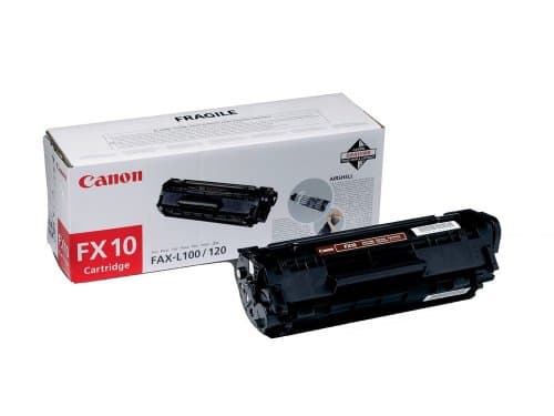 Image of Canon FX10 Laser Toner Cartridge for Laser Printers, 2000 Pages, Black, Box
