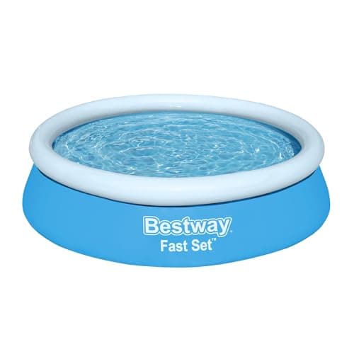 Image of Bestway 6ft x 20in Blue Round Fast Set Inflatable Above Ground Pool