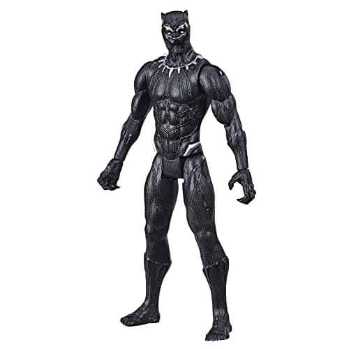 Image of avengers Marvel Titan Hero Series Black Panther 12” Action Figure