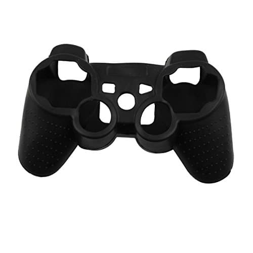 Image of Skin Silicone Grip Cover Case for Sony PS3 Controller PlayStation 3 Dualshock Wireless Game Controllers (Black)