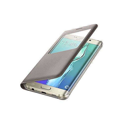 Image of Samsung "S-View Cover Wallet for Galaxy S6 Edge Plus SM-G928F - Gold