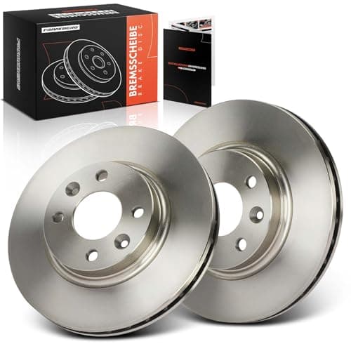 Image of Frankberg Brake Disc Set incl. 2x Discs Front Vented Ø258mm Compatible with S.a.n.d.e.r.o II Clio IV BH Fortwo Coupe 453 Replace# 402062212R,402067615R
