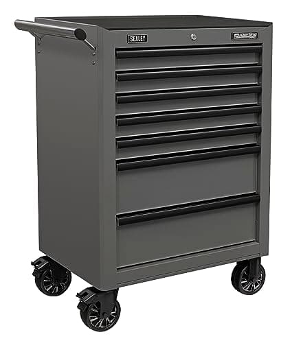 Image of Sealey Superline Pro® 7 Drawer Rollcab/Tool Chest on Wheels with Ball-Bearing Slides - AP26479TG