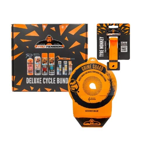 Image of Tru-Tension | Premium Tyre Monkey Bundle | Ultimate Bike Maintenance Kit | Bicycle Tools & Accessories | 10 Piece Bicycle Kit