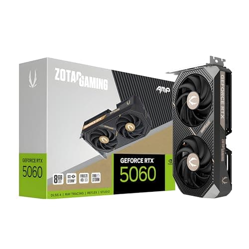 Image of Zotac Gaming GeForce RTX 5060 AMP 8GB GDDR7 Reflex 2 RTX AI DLSS4