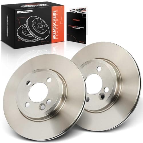 Image of Frankberg Brake Disc Set incl. 2x Discs Front Vented Ø280mm Compatible with M.i.n.i R56 M.i.n.i Cabriolet R57 M.i.n.i Clubman R55 Replace# 34116858651,34116774985