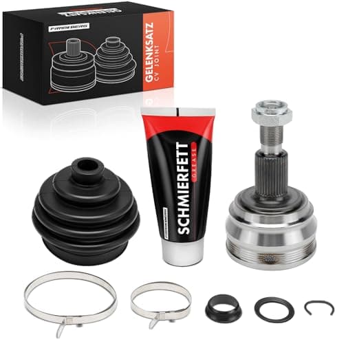 Image of Frankberg 1x Joint Kit Drive Shaft CV Wheel Side Front Compatible with A3 8L1 Golf 1H1 1H5 1J1 1J5 Oct.avia I 1U2 1U5 Pas.sat Toledo Replace# 1J0498099BX