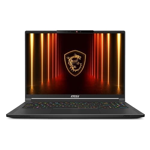 Image of MSI Stealth A16 AI+ 16” 240Hz QHD+ OLED Gaming Laptop: AMD Ryzen AI 9 HX 370, NVIDIA Geforce RTX 5090, 64GB DDR5, 2TB NVMe SSD, Wi-Fi 7, Win 11 Home :Core Black A3XWJG-074US