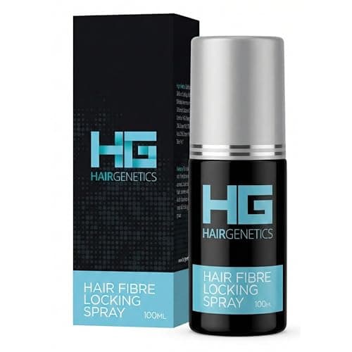 Image of Hair Genetics Hair Fibre Spray - Fibres Setting & Holding Spray for Men & Women - Strong Hold, Lightweight, Invisible Finish, Ideal for Thinning Hairs 100ml