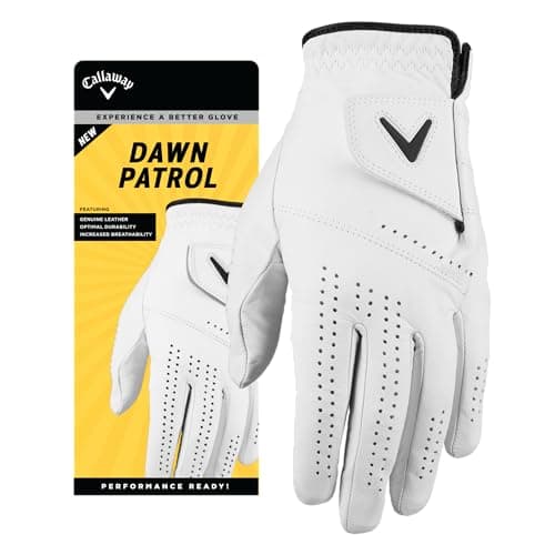 Image of Callaway Golf Dawn Patrol Golf Glove 2024, M, White