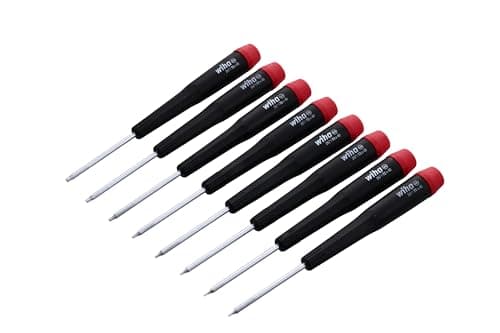 Image of Wiha 26791 Precision Torx T1-T8 Set, 8-Piece,(Red, Black)
