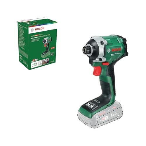 Image of Bosch 18V System Cordless Impact Driver UniversalImpactDrive 18V-210 (Powerful, Compact Impact Driver for Woodworking)